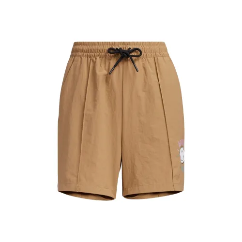 ADIDAS NEO Повседневные шорты Женские Желтый Картон