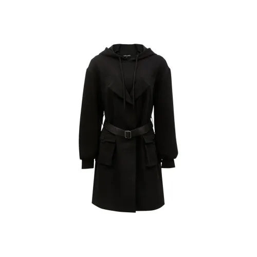 VERO MODA Длинное платье с длинными рукавами женское черное