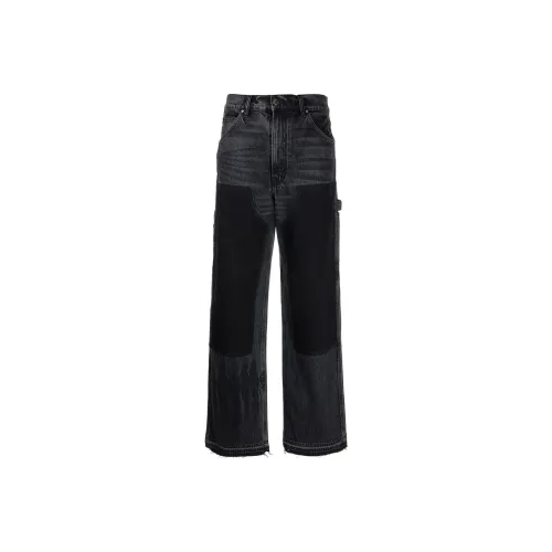AMIRI Женские джинсы черного цвета