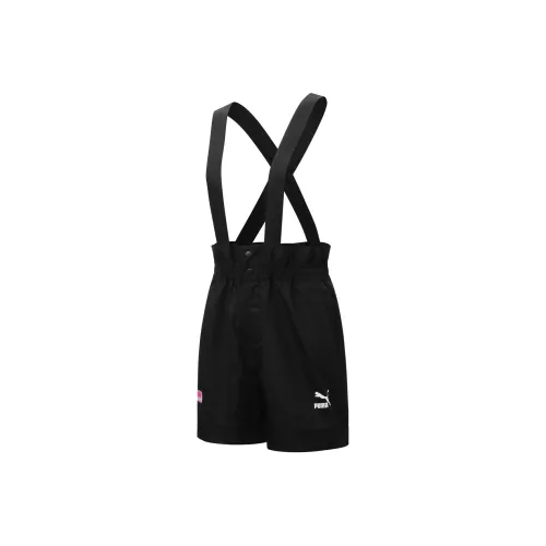 PUMA Черные Женские Повседневные Шорты
