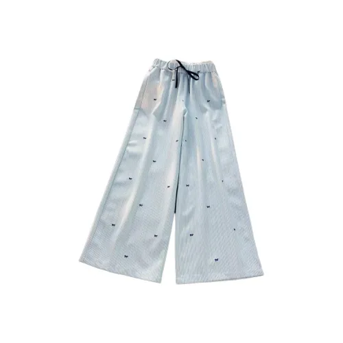 PLAY BUSH Повседневные брюки Женские Синие