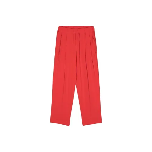 Semicouture SS24 Повседневные брюки Женские Красный