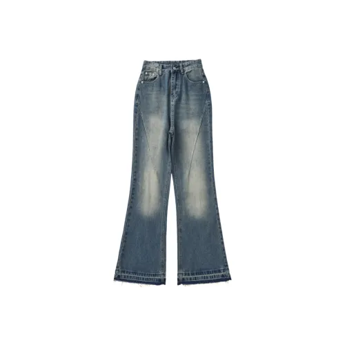 Jenna Chun Джинсы Женские Джинсовый Синий