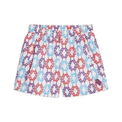 PUMA X DAPPER DAN Co Branded SERIES Белые Женские Повседневные шорты