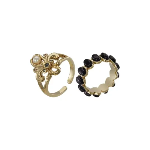 RiotLILY Элегантный Винтаж Утонченный Craft Elegant Elegance Fashion Trend Alloy Rings Women's
