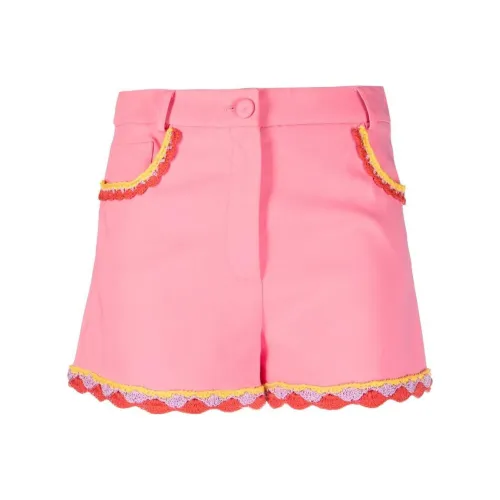 MOSCHINO Светло-розовые Женские Повседневные шорты