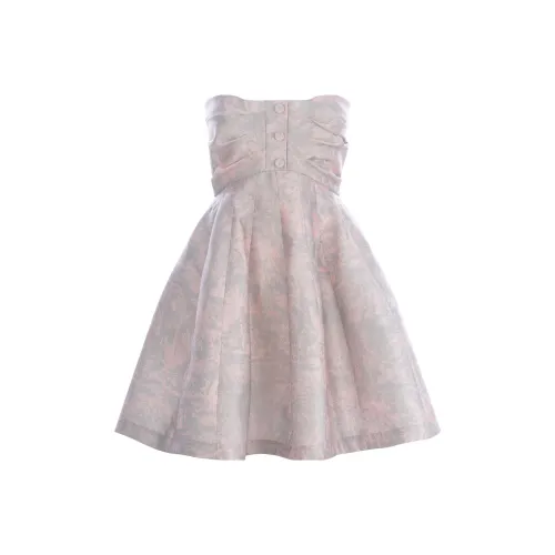 PHILOSOPHY DI LORENZO SERAFINI Без рукавов Платье Женское Розовое