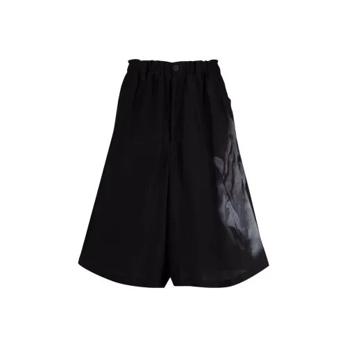 Yohji Yamamoto Черные Повседневные Шорты для Женщин
