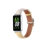 Белый, Желтый/Квадратная пряжка, Зернистая текстура, Личиное зерно, Натуральная кожа, Ремень