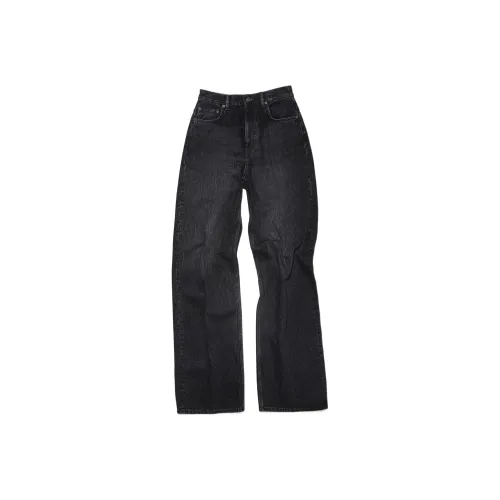 ACNE STUDIOS Джинсы 2022 Женские Черные