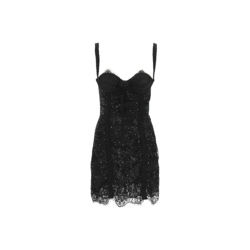 Alessandra Rich Черные Женские Слиплатья