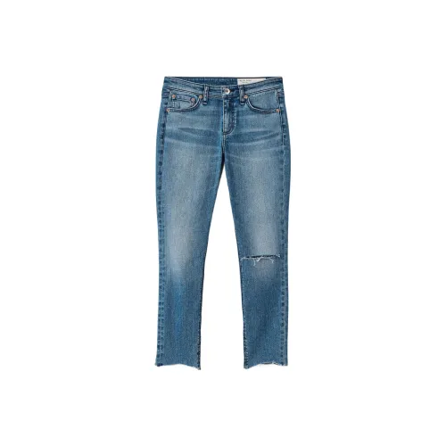 RAG&BONE Синие Женские Джинсы