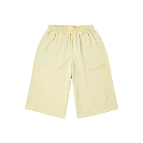 LACOSTE Бежево-желтые Женские Повседневные шорты