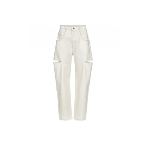 Maison Margiela Белые Женские Джинсы
