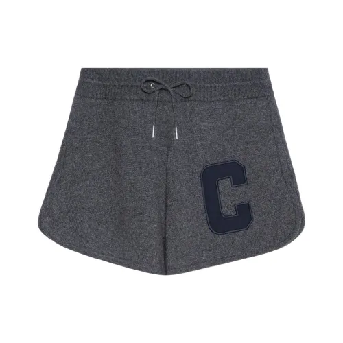 CELINE Серые Женские Повседневные Шорты