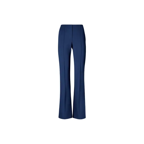 TORY BURCH Широкие брюки Track Pants Вязаные Спортивные брюки Женские Ночной синий