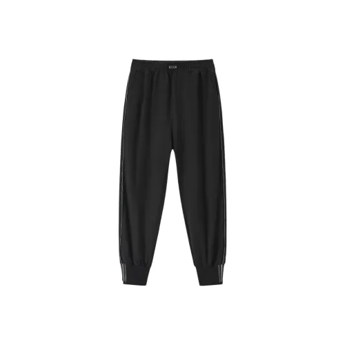 EICHITOO Повседневные брюки Женские Черный