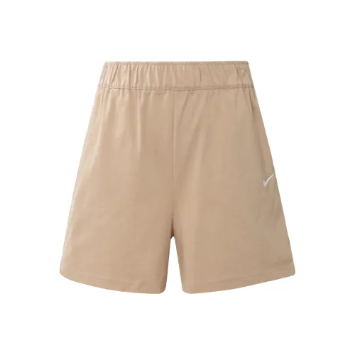 NIKE Коричневые Женские Повседневные Шорты