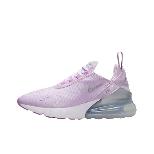 Nike Air Max 270 Low Топ Kids Lifestyle Shoes Розовый Подростки