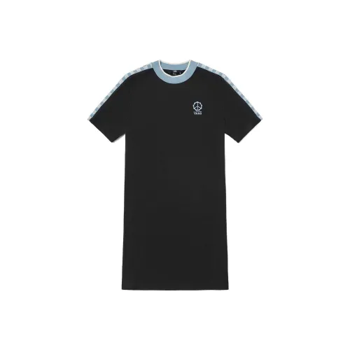 VANS Короткий рукав Платье Женское Черное