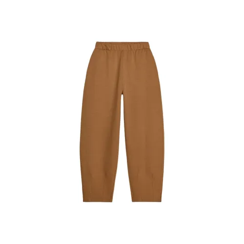 ZARA Повседневные брюки женские цвет желтый охристый