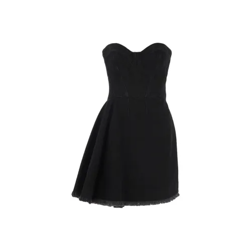 Alexander McQueen Черное Женское Платье без рукавов