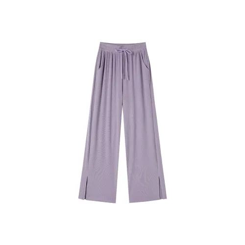 XIANGYING Повседневные брюки Женские Фиолетовые
