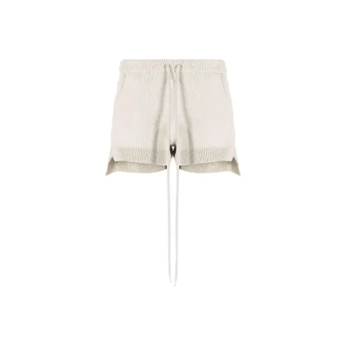 RICK OWENS Бежевые Женские Повседневные Шорты