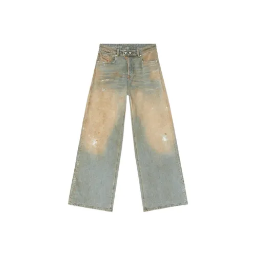 DIESEL SS25 Джинсы Женские Светло-Синий