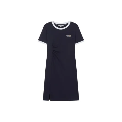 Teenie Weenie Короткий рукав Платье Женское Темно-синий