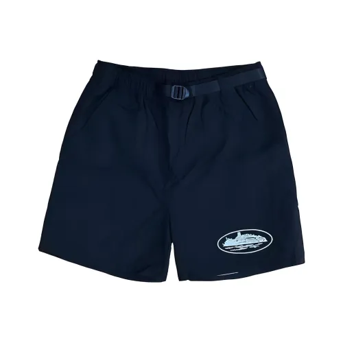 Corteiz Темно-синие Женские Повседневные шорты