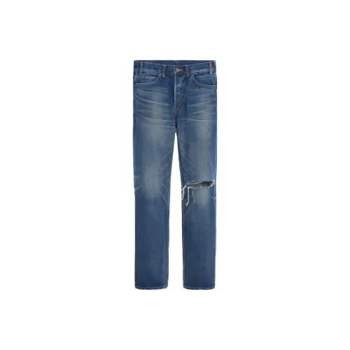 CELINE Синие Женские Джинсы