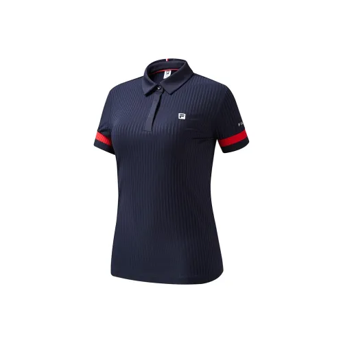 FILA Golf Series Легендарный синий Женские Поло