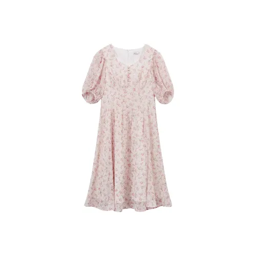 Hotwind Короткий рукав Платье Женское