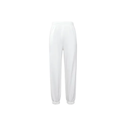 UNIQLO Вязаные спортивные брюки Женские Белые