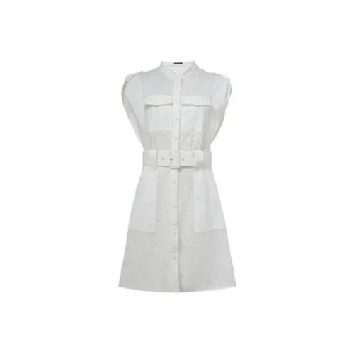 LOFT SHINE Белое Женское Платье без Рукавов