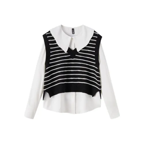 SEM R Длинный рукав рубашка женские