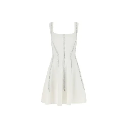 Alexander McQueen Белые Женские Платья без Рукавов