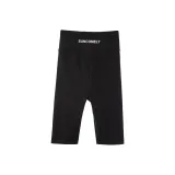 Черные брюки длиной до колена