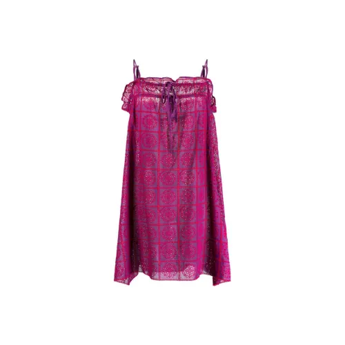 GANNI Red Women's Sleep Dresses GANNI Красный Женские Слип Платья