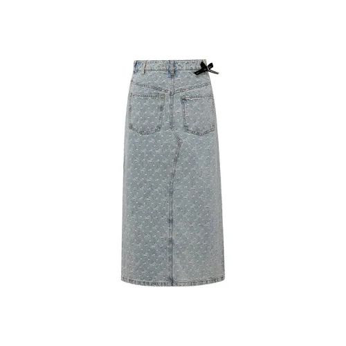 d'zzit Деним Длинный Юбка Женские