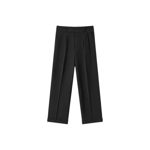 EICHITOO Повседневные брюки Женские Черный