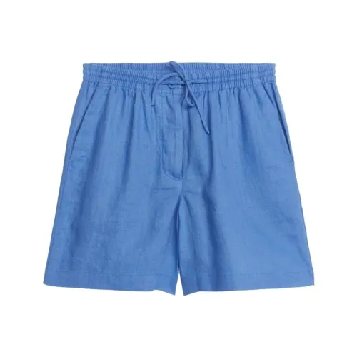 ARKET Повседневные шорты женские синий