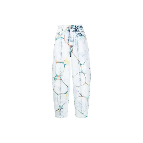 STELLA MCCARTNEY Светло-синие Женские Джинсы
