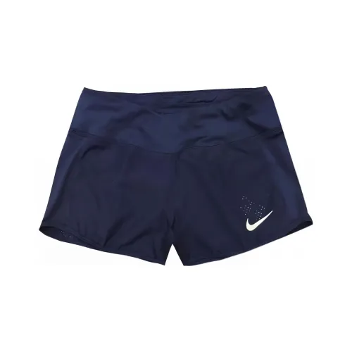 NIKE Синие Женские Повседневные Шорты
