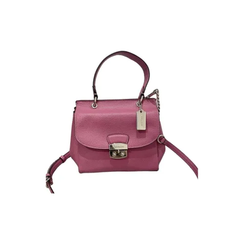 COACH Avary Кожа Курьерская сумка Портативная Сумка через плечо Сумка-подковка Маленькая Женская Сумка Тюльпан