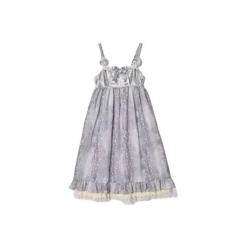 Emily Temple Cute Серые Женские Платья без рукавов