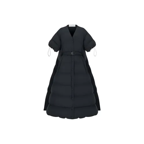 Dior Quarterly New Products Black Женские Короткие Платья с Рукавами