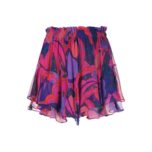 ISABEL MARANT Фиолетовые Женские Повседневные Шорты