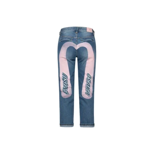 EVISU Джинсовый Синий Женские Джинсы